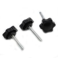 M4 M5 M6 M8 M10 M12 Plum Bakelite Hand Tighten Screw Handle Bolt Thread Star Shaped Clamping Nuts Knob Carbon Steel