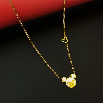 Disney Pave Necklace by BaubleBar - Mickey Mouse