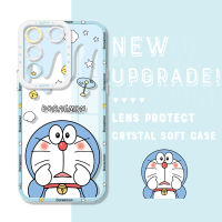 Casing Ponsel เคสการ์ตูนกันกระแทกสำหรับ Vivo V27E V27 5G V27 Pro 5G เคสมือถือใสปลอกอ่อนคลุมทั้งหมดปกป้องกล้อง