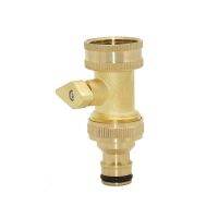 【YF】♂۩◕  Garden tap connector 3/4 Female to 5/8 quick Car wash garden hose copper fittings 1pcs