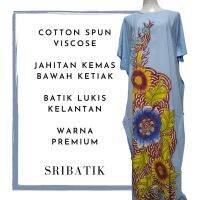 Baju Kaftan Batik Cotton Viscose Handmade Pas SriBatik