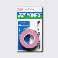 Yonex เทปพันด้าม/กริ๊ปพันด้าม ไม้เทนนิสไม้แบดมินตัน Super Grap Overgrip Tape Racket Tennis 3 Pack ( AC102EXFP )