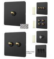 【cw】 304 Matte Lacquer Panel Wall Toggle Knob 86MM Internet TV