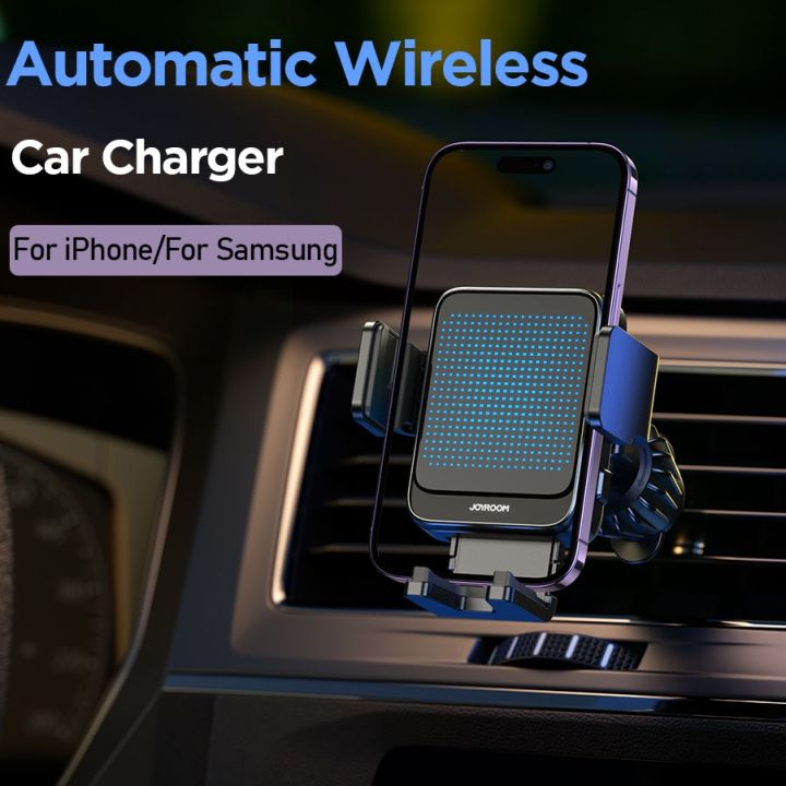 joyroom-ที่วางโทรศัพท์ในรถที่ชาร์จแบบไร้สายอัตโนมัติ15w-สำหรับ14-13-12-pro-max-z-โทรศัพท์มือถือแบบฝาพับติดรถยนต์
