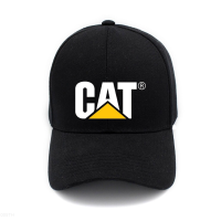 Cat 2023 New Caterpillar Classic Logo Print Cap Versatile hat