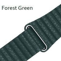 Leather loop belt for band 44mm 40mm 45mm 41mm 38mm 42mm Magnetic wristband celet serie 3 4 5 se 6 7 strap