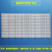 LED Backlight Strip for Sony 65 Inch TV KDL-65W855C Kdl-65w859c 650TV02 V3 T650HVF05.1 T650HVF05 KDL-65W858C Electrical Circuitry Parts