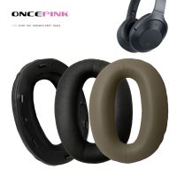 Oncepink ที่ปิดหูจุกหูฟังสำหรับโซนี่ WH-1000XM2 MDR-1000X หูฟังกันกระแทกที่อุดหูผ้าพันศีรษะที่หูฟัง Headbeam