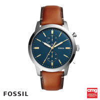 [ของแท้ รับประกันโดยเซ็นทรัลกรุ้ป]นาฬิกา Fossil FS5279 รุ่น 44MM TOWNSMAN ขนาดหน้าปัด 44MM สายLEATHER สีBROWN ระดับกันน้ำ 5 ATM[รับประกัน 2 ปี*]