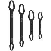 4Pcs Multifunctional Wrench Set Double head Torx Wrench 5/16inch 7/8inch and 1/8inch 11/16inch Self tightening Spanner Hand Tool