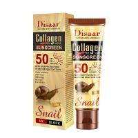 50g Collagen Snail Sunscreen Face Body Skin Care SPF50++ UVA UVB Sun Protection Cream Oil-Control Moisturizing Sun Screen