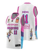 High quality stock New Zealand Breakers 21/22 Space Jam Jersey - OuSmane Dieng