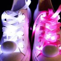 【HOT】☫ Pink Shoelace In The Dark Night Shoelaces Sneakers Men Shoes Laces Led