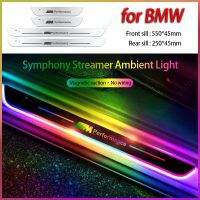 【Dynamic Upgrade】BMW Symphony Welcome Light Car Door Sill Plate Anti-scratch Car Decoration Accessories for F20 F21 F40 E90 F30 G20 E60 F10 F18 G30 G38 F01 G11