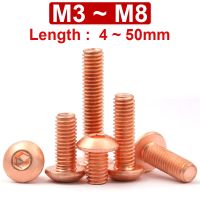 Copper Hexagon Machine Screw