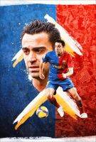 โปสเตอร์ ชาบี Xavi Barcelona โปสเตอร์ติดผนัง ของแต่งบ้าน ของตกแต่งห้องนอน 77poster