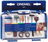 DREMEL ชุดดอกเจียร์แกน 52 ตัวชุด 687-01 ประหยัดสะดวก ใช้งานได้ดี BOSCH