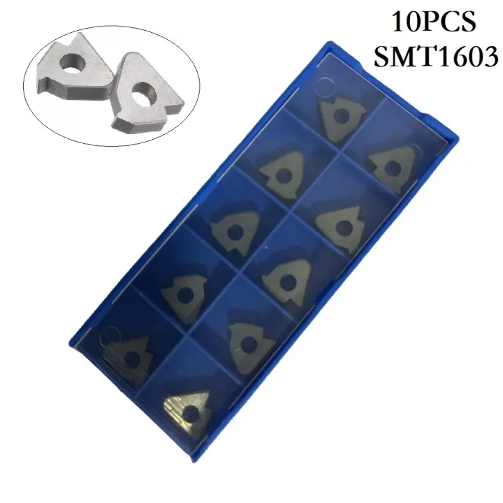 10pcs STM1603 Thread Shim Carbide Inserts For CNC Lathe Thread Turning Carbide Toolbar Gasket