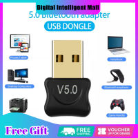 V5.0อะแดปเตอร์5.0ที่เข้ากันได้ Usb บลูทูธไร้สายคอมพิวเตอร์เดสก์ท็อปอะแด็ปเตอร์ Csr เครื่องส่งสัญญาณเครื่องรับสัญญาณเสียง