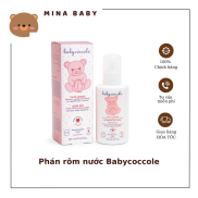 Phấn rôm Babycoccole 0M+ cho bé an toàn cho trẻ sơ sinh dạng nước chiết