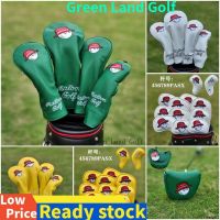 2023 NEW for◇☂ Malbon Golf Club Cover 1 3 5 UT Iron Putter Cover Golf Headcovers for Driver Hybrid Putter Fairway Woods Cover PU leather Head Covers Set Protector Golf Accessories