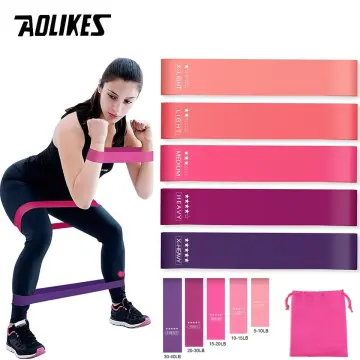 Portable Fitness Resistance Bands Workout Rubber Bands Yoga Gym