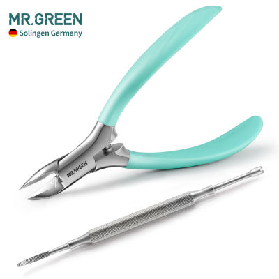 MR.GREEN Nail Clipper Scissor Pedicure Manicure Tools Thick Toe Hand Feet Ingrown Toenails Chiropody Podiatry Plier Professional