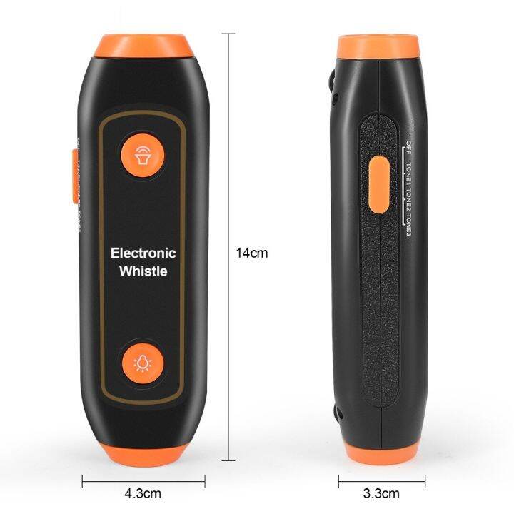 mayitr-1pcs-abs-sports-electronic-whistle-portable-emergency-flashlights-with-light-flashlight-emergency-whistle-survival-kits