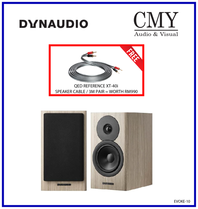 DYNAUDIO EVOKE 10 BOOKSHELF SPEAKER Lazada