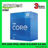 CPU (ซีพียู) 1200 INTEL CORE I5-11400F 2.6 GHz