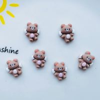 30 Pcs New Cute Mini Animal Cartoon Bear Flatback Resin Cabochons Scrapbook Diy Jewellery Decor Crafts Accessories