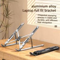 Adjustable Portable Laptop Stand Universal For Macbook Tablet Notebook Stand Table Cooling Pad Foldable Laptop Holder Bracket Laptop Stands