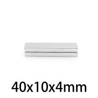 5-50pcs 40x10x4mm Super Strong Block Bar Magnets Rare Earth Neodymium Permanent magnet 40x10x4mm Square magnet 40mmx10mmx4mm