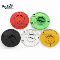 FXCNC 112mm Aluminum Motorcycle Fuel Tank Gas Cap Cover Keyless For Kawasaki ZZR1400 ZX14 ZX6R ZRX 1200 ZZR 600 1200 1400 ZX