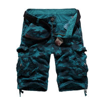 US Size  New Camouflage Loose Cargo Shorts Men Cool Summer Military Camo Short Pants Homme Cargo Shorts