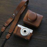 เต็มรูปแบบใหม่กระเป๋าเคสกล้องดิจิทัลหนัง PU แบบแม่นยำฝาครอบกล่องสำหรับ Sony ZV-1F ZV1F กล้องการ์ตูนผิวเคสโทรศัพท์กันกระแทกกระเป๋ากล้อง