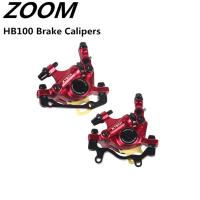 ZOOM XTECH HB100 Hydraulic Disc Brake Calipers Front &amp; Rear Black Red Gold Blue Purple Brake for MTB Bicycle Brake Set Other Bike parts