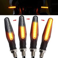 ✇✇☋ 2PCS Universal LED Motorcycle Turn Signal Light 12v IP68 Waterproof Amber Flasher Indicator Blinker Rear Lights Lamp Accessories