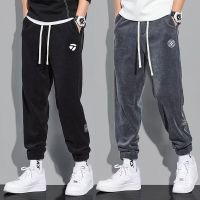 ❈ 2023 Korea Golf Pants Wear Men Winter High quality Elasticity Apparel Sweatpants Thicken Long Casual Golf Clothing Man Trousers