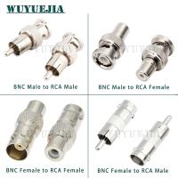 2pcs/lot Q9 BNC To RCA AV Male Female Straight Connector RCA AV To BNC Male Female for CCTV Video Adapter High Quality