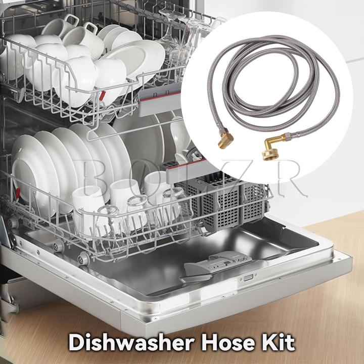 ชุดเทปเชื่อมต่อข้อศอกสำหรับเครื่องล้างจานท่อน้ำทิ้ง3-4นิ้ว90องศาและ3-8นิ้ว