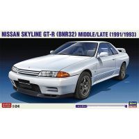 HASEGAWA 1/24 Nissan Skyline GT-R ประเภท BNR32/ล่าช้าใน20544ของเล่นแบบชุดสะสมประกอบที่ได้รับการฟื้นฟูสูง