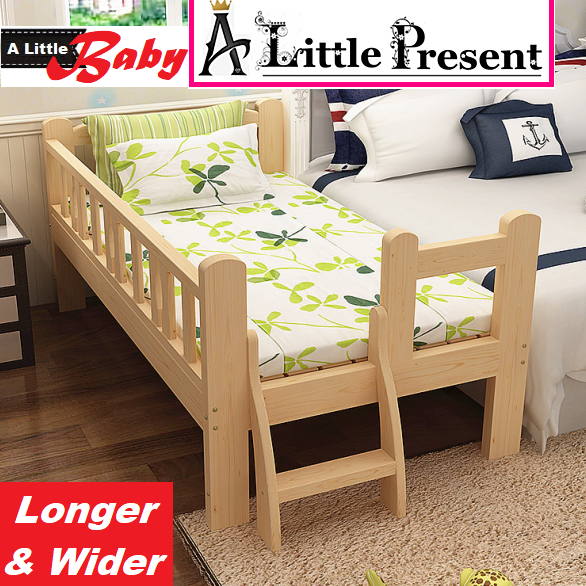 Australia PINE WOOD Baby Bed Baby Cot Attached to Parents Bed with