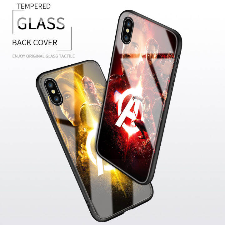 ggk-เคสโทรศัพท์สำหรับ-vivo-y02a-y02t-marvl-สำหรับเด็กผู้ชายซูเปอร์ฮีโร่สำหรับผู้ชาย-ironman-thor-กัปตันภาพยนต์อเมริกานักแสดงเคสกระจกนิรภัยมันวาวเคสคลุม