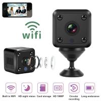 ♥Gratis ongkir♥กล้อง HD ขนาดเล็กเซ็นเซอร์ตรวจจับ X6ใน IP Wi-Fi 1080P พร้อมกล้องขนาดเล็กสำหรับ DVR จับความเคลื่อนไหวกลางคืนเว็บแคมขนาดเล็กสำหรับเล่นกีฬาเครื่องบันทึกวิดีโอ DV