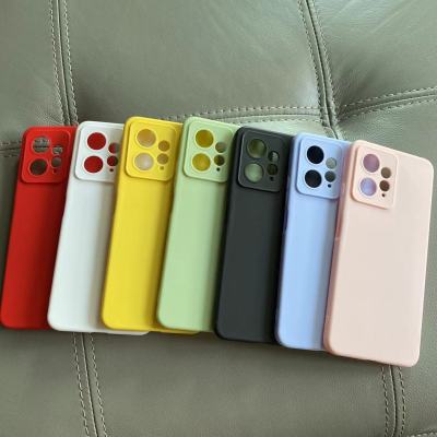 Original Liquid Silicone Soft TPU Case For Xiaomi Redmi Note 12 Global Case Redmi Note12 4G Cover Funda For Redmi Note 12 4G