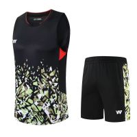 YONEX Victor New badminton sleeveless suit men and women suits a particular quick-drying sweat Japan contest with customized lettering