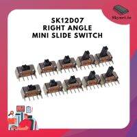 (10ตัว) SK12D07 Right Angle Mini Slide Switch
