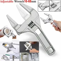 16-68MM Wide Opening Jaw Nut Key Hand Wrench Adjustable Tool