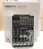 มิกเซอร์แบบอนาล็อคBehringer XENYX Q1002USB 10-input, 2-bus Analog Mixer with 3-band EQ, and USB Audio Interface